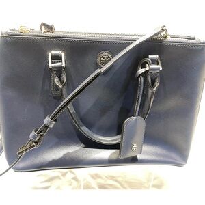 Tory Burch Navy Blue Women's Handbag/Crossbody